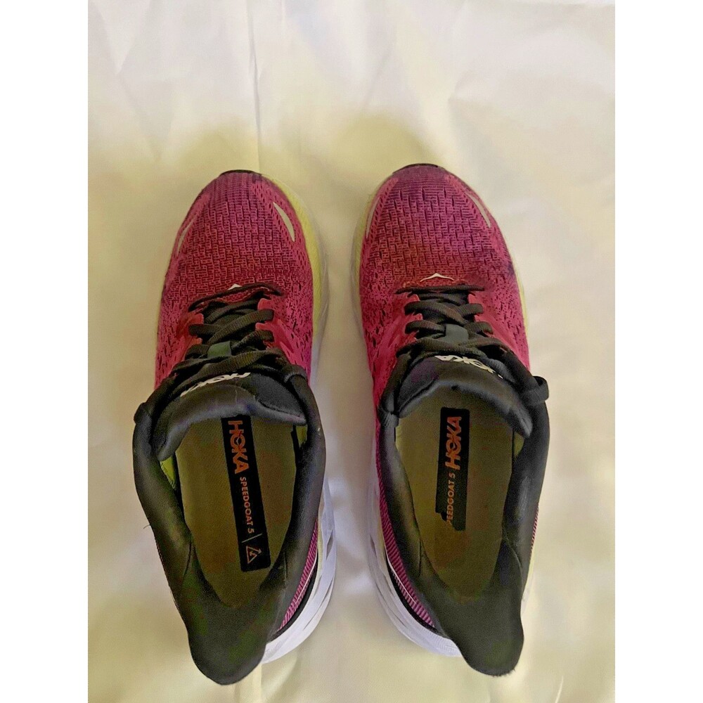 HOKA One One Women's Clifton 8 Running Shoes Sz 6.5 Rose Pink - Picture 10 of 16